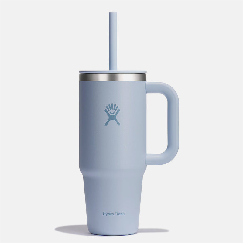 כוס שתיה עם ידית צד וקש All Around Travel Tumbler